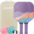 Kit Pickleball Joysent Fibre de Verre : 2 Raquettes + 4 Balles + Sac