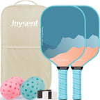 Kit Pickleball Joysent Fibre de Verre : 2 Raquettes + 4 Balles + Sac