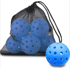 Balles de pickleball outdoor 74 mm 40 trous, variante de couleur supplémentaire.