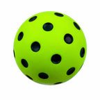 Pack de 3 balles pickleball silencieuses indoor, autre coloris à points disponible.