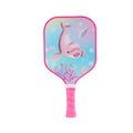 Raquette pickleball enfant Le Dauphin MAICCA – design dauphin rose, légère, idéale enfant 6-12 ans