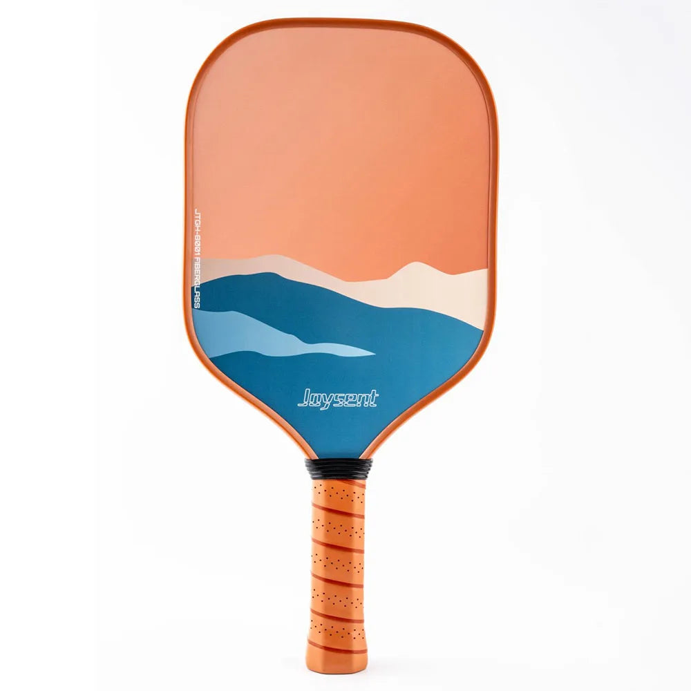 Raquette pickleball Joysent fibre de verre 13mm – détail manche et poignée