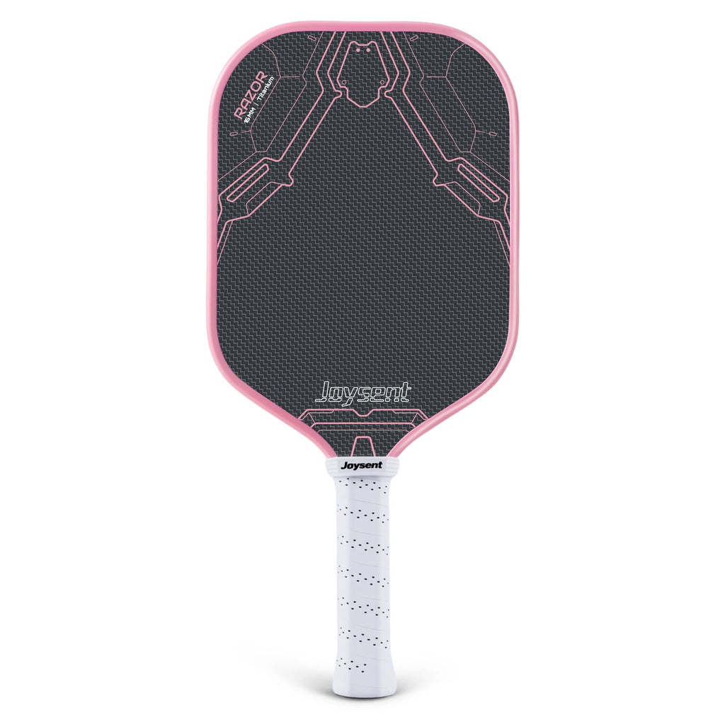 Raquette pickleball Joysent Titanium Carbon PMI Gen4 16mm – coloris Rose