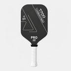 Raquette de pickleball T700 PRO performance avec surface en fibre de carbone Toray, épaisseur 16 mm et manche blanc