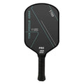 Raquette de pickleball The Pickle Area T700 Pro avec surface en carbone de friction noire et homologuée USA Pickleball.