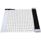 Toile de rechange pour filet de pickleball format officiel 6,7 x 0,91 mètres avec bandes de renfort en PVC blanc.